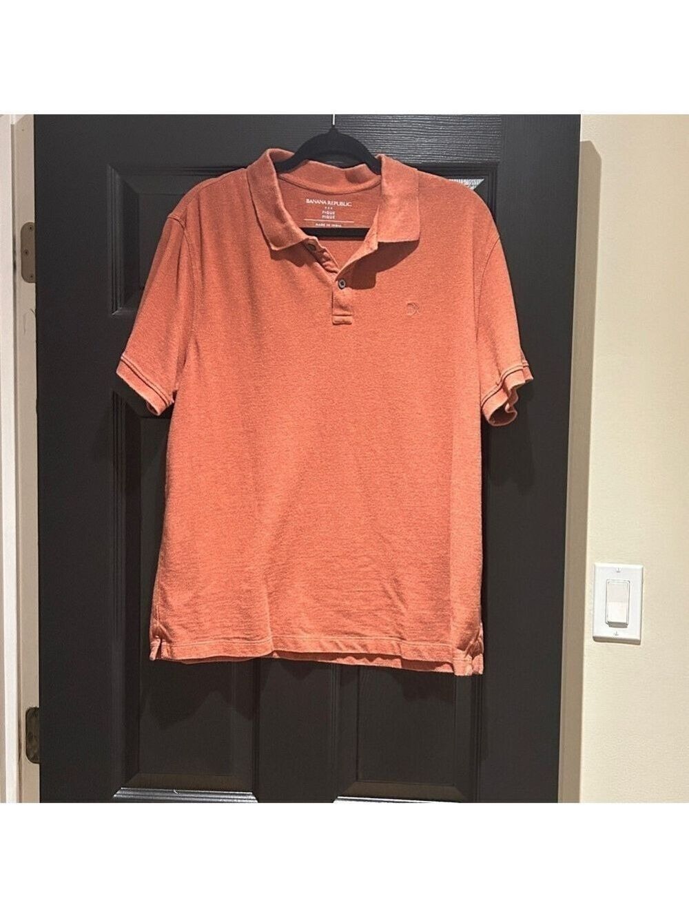 Banana Republic Coral Polo Shirt